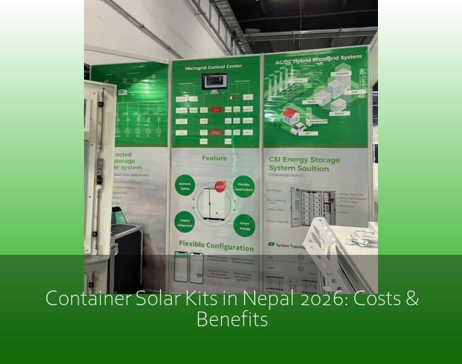 Container Solar Kits in Nepal 2026: Costs & Benefits